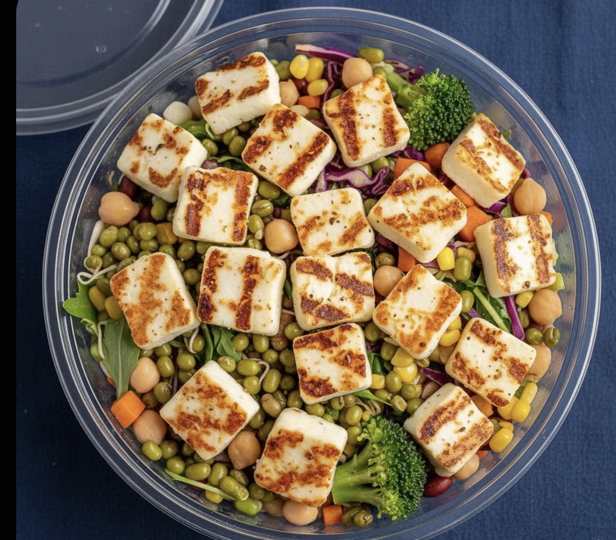 Sprouts & Paneer Salad