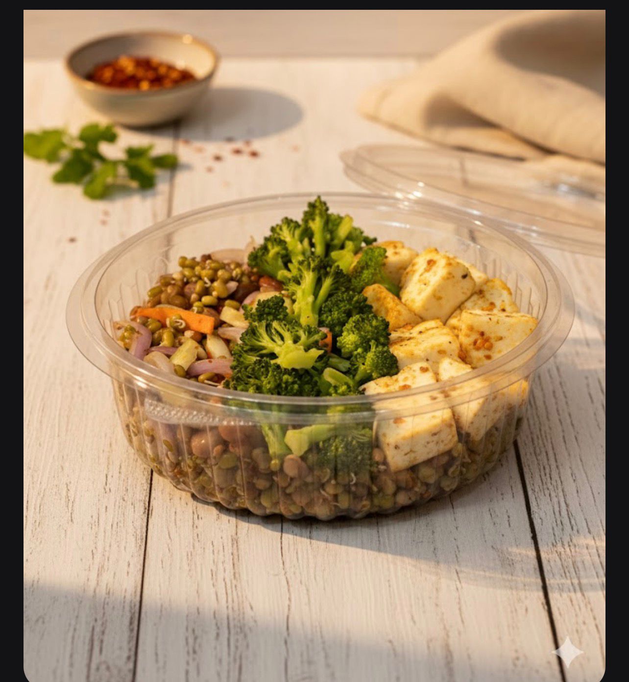Paneer Tikka Salad