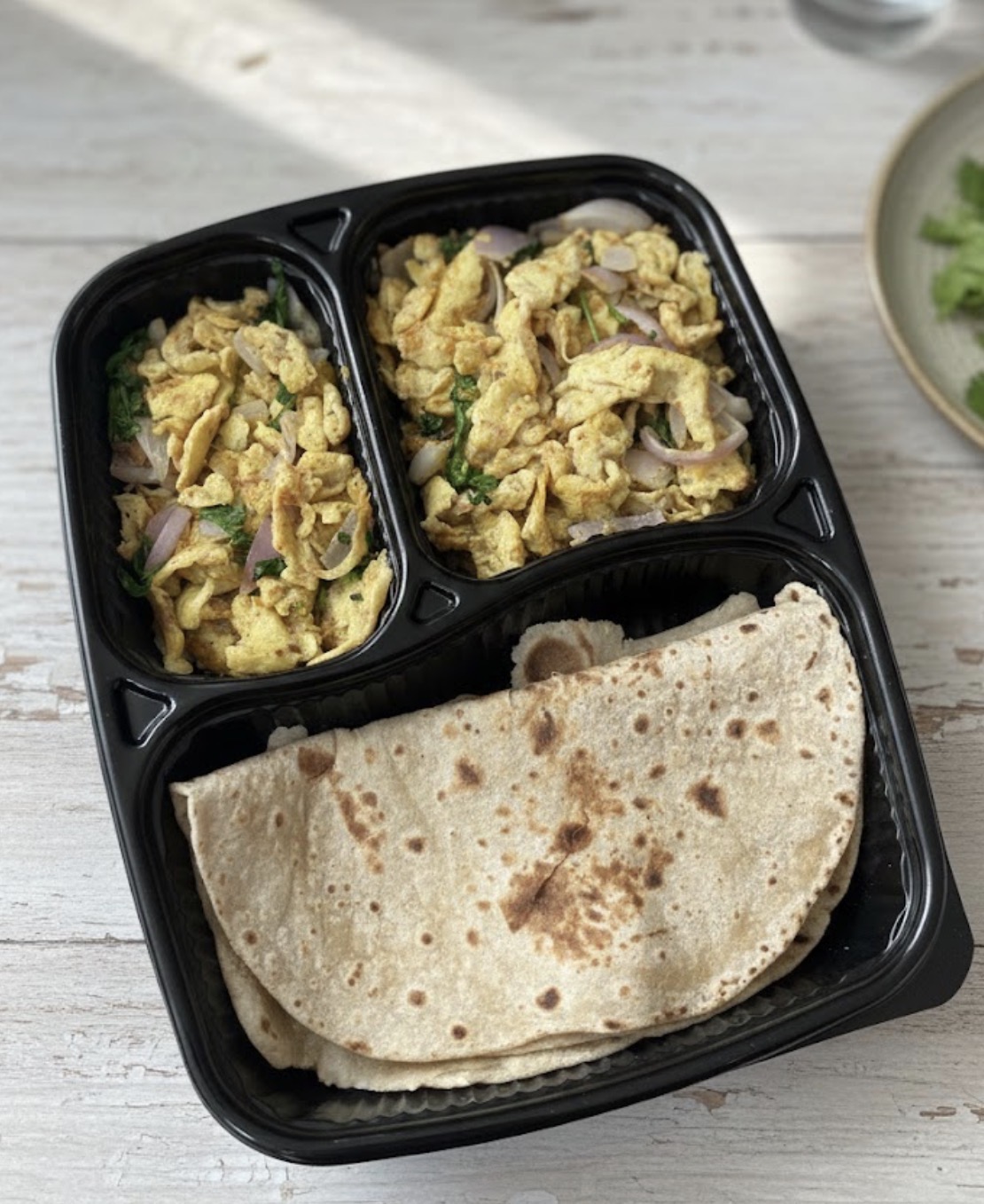 Roti & Egg Bhurji
