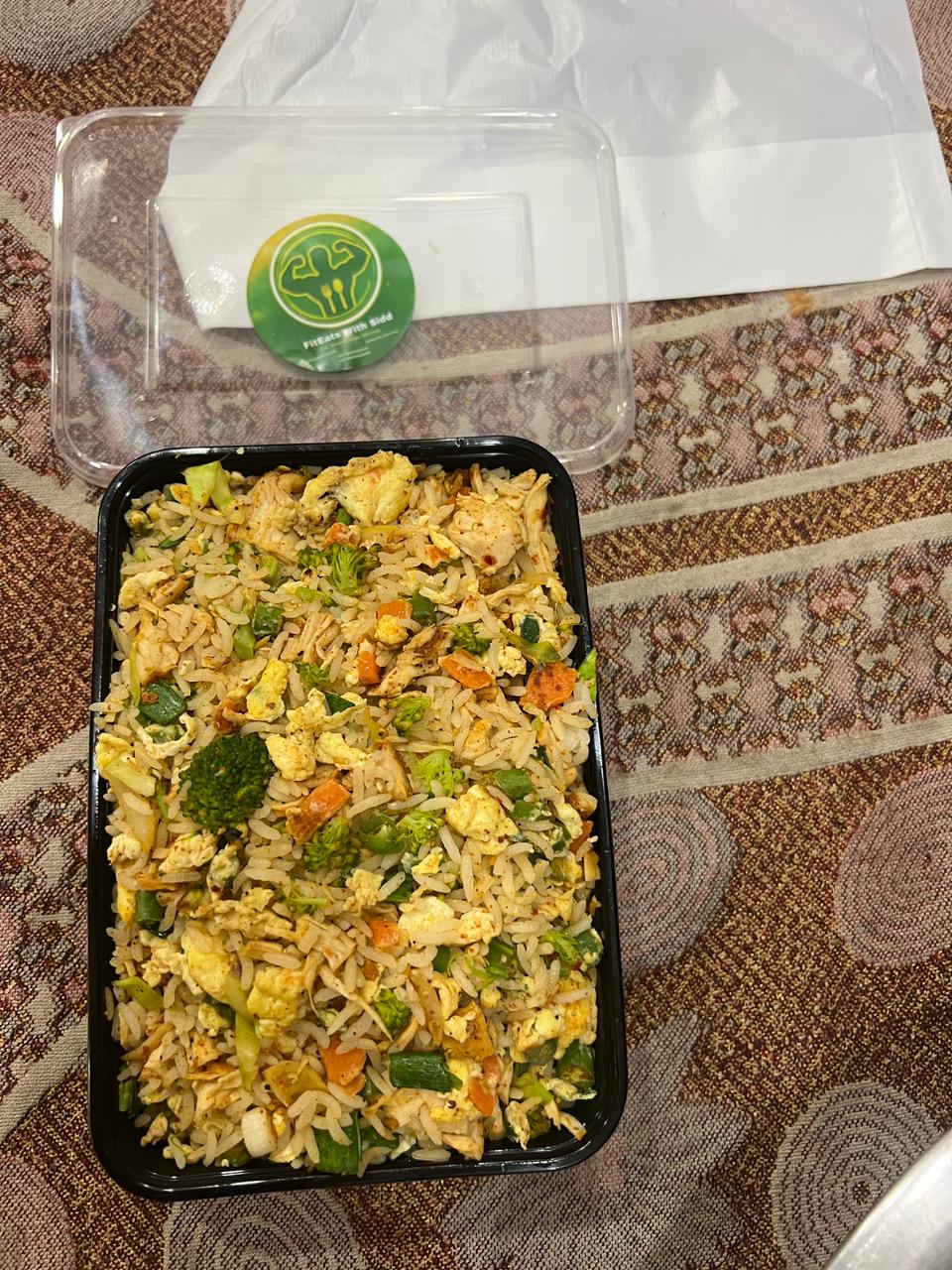 Loaded Egg & Chicken Health Rice